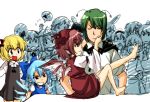  barefoot cirno feet genderswap hakurei_reimu inaba_tewi izayoi_sakuya kirisame_marisa kochiya_sanae kodomo_no_jikan konpaku_youmu moriya_suwako mystia_lorelei parody rabbit_ears reisen_udongein_inaba rex_k rumia saigyouji_yuyuko short_hair touhou wriggle_nightbug 