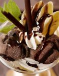  banana chocolate chocolate_covered food fruit ice_cream jiji_(kbj0225) making_of no_humans original photorealistic 