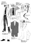  1boy character_sheet formal interstellar_rhapsody joshua-42-as labcoat necktie nico_(hero300) original solo suit translated 