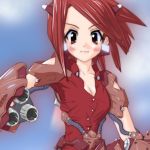  armored_core armored_core_4 girl hier mecha_musume redhead 