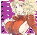  breasts drill_hair gaap heart mia_(artist) sideboob solo umineko_no_naku_koro_ni 