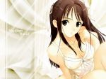  camisole long_hair ribbon taka_tony wallpaper yellow_eyes 