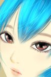  ayanami_rei blue_hair close-up face neon_genesis_evangelion 