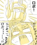  1girl admiral_(kantai_collection) autobot comic crossover double_bun engiyoshi hairband hat headgear kantai_collection kongou_(kantai_collection) mecha monochrome nontraditional_miko open_mouth optimus_prime robot transformers translated 