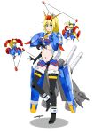  3girls absurdres alice_margatroid blonde_hair blue_eyes breasts doll dress ex-s_gundam gundam gundam_sentinel highres lance long_hair matching_shanghai mecha mecha_musume multiple_girls nanaya777 polearm shanghai_doll short_hair touhou weapon 