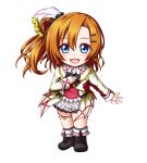  1girl blue_eyes brown_hair chibi highres kousaka_honoka kuena love_live!_school_idol_project short_hair side_ponytail solo 