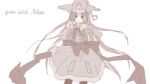  armored_core armored_core_3 girl hat hier long_hair mecha_musume witch_hat 