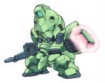  beam_rifle beam_shield chibi gun gun-ez gundam mecha noah_noah shield simple_background solo victory_gundam weapon 