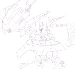  armored_core back_view girl hier mecha_musume sketch 
