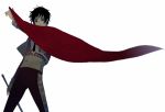  axis_powers_hetalia black_hair cape cropped_jacket dark_skin male matador red solo spain_(hetalia) 