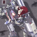  armored_core armored_core_nexus girl hier mecha_musume red_eyes redhead 