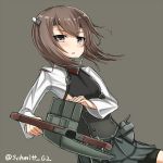  artist_request bow_(weapon) crossbow kantai_collection short_hair tagme taihou_(kantai_collection) weapon 