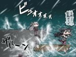  amatsukaze_(kantai_collection) comic kantai_collection long_hair nagato_(kantai_collection) school_uniform serafuku storm tagme tanaka_kusao translation_request 