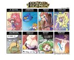  3girls 5boys angry_birds annie_hastur armor beard blonde_hair blue_bird_(angry_birds) blush_stickers breasts brown_eyes brown_hair chinese cleavage closed_eyes crown darius_(league_of_legends) ezreal facial_hair garen_crownguard gloves goggles goggles_on_head green_eyes kennen large_breasts league_of_legends multiple_boys multiple_girls nude parted_lips pikachu pikachu_(cosplay) pokemon quinn red_eyes redhead sarah_fortune shovel silver_hair skull sparkle stchi tears tibbers valor_(league_of_legends) worktool yorick_mori zombie 