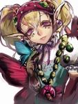  agitha blonde_hair butterfly earrings gloves jewelry kai_ri pendant pointy_ears sketch the_legend_of_zelda twilight_princess twintails violet_eyes wings 