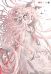  1girl demon_girl head_wings long_hair pink_eyes pink_hair pointy_ears ruki_(senyuu) sen&#039;yuu. sha_(euiorn) solo 