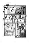  comic highres ingram_(artist) monochrome motor_vehicle school translation_request truck vehicle watashi_ga_motenai_no_wa_dou_kangaetemo_omaera_ga_warui! 