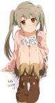  1girl brown_eyes hair_ribbon jacket light_brown_hair long_hair love_live!_school_idol_project minami_kotori ogipote open_clothes open_jacket ribbon shirt sitting skirt smile solo twintails very_long_hair 
