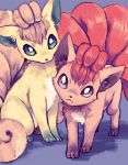  amezawa_koma looking_at_viewer no_humans pokemon pokemon_(creature) vulpix 