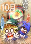  ameno_sagiri chibi cosplay halloween jack_frost jack_frost_(cosplay) metis persona persona_3 persona_4 pyro_jack pyro_jack_(cosplay) segami_daisuke translated turn_pale 