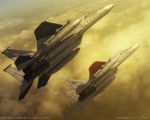  ace_combat ace_combat_zero aim-7_sparrow aim-9_sidewinder airplane drop_tank f-15 missile tagme 