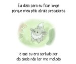  alternate_color eevee leafeon lowres no_humans pokemon portuguese shiny_pokemon translated 