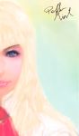  1girl absurdres blonde_hair close-up eyelashes face highres lili_(tekken) lips long_hair peppermint_(vivinbas123) signature solo tekken 