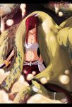  1girl breasts cleavage erza_scarlet fairy_tail large_breasts redhead 