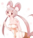  1girl animal_ears blush breasts long_hair open_mouth rima_(rimarip) smile solo 