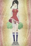  bandage cap cheerleader highres kobushi_abiru legs sayonara_zetsubou_sensei screencap solo stitched 