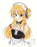 blush cosplay highres inu_mamoru_mizuki kore_ga_watashi_no_goshujin-sama maid quiz_magic_academy ribbon scan shalon tears 