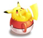  cup in_container in_cup lying mug pikachu poke_ball pokemon pokemon_(creature) shirua tail 