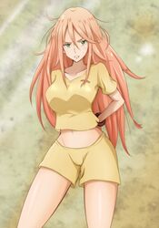  1girl aida_reihanton green_eyes gundam gundam_reconguista_in_g long_hair orange_hair 