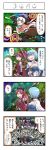  4koma 6+girls anthony_(madoka_magica) clara_dolls_(madoka_magica) comic highres homulilly instrument kaname_madoka lilia_(madoka_magica) lotte_(madoka_magica) luiselotte_(madoka_magica) madoka_runes mahou_shoujo_madoka_magica mahou_shoujo_madoka_magica_movie miki_sayaka momoe_nagisa multiple_girls musical_note oktavia_von_seckendorff partially_translated polearm pyotr_(madoka_magica) sakura_kyouko spear spoilers sword thumbs_up tomoe_mami translation_request trumpet weapon yt_(yt_ty) 