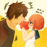 apple denki-gai_no_hon&#039;ya-san food fruit fu-girl highres sommelier_(denki-gai) 