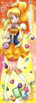  1girl absurdres blonde_hair cure_honey earrings eyelashes happinesscharge_precure! highres jewelry official_art oomori_yuuko precure satou_masayuki 