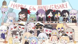 1boy akashi_(azur_lane) animal_ears ark_royal_(azur_lane) azur_lane belfast_(azur_lane) bismarck_(azur_lane) cat_ears commander_(azur_lane) cow_ears enterprise_(azur_lane) formidable_(azur_lane) fox_ears fox_tail friedrich_der_grosse_(azur_lane) graf_zeppelin_(azur_lane) horns kaga_(azur_lane) kashino_(azur_lane) long_hair medium_hair multiple_girls multiple_tails prinz_eugen_(azur_lane) queen_elizabeth_(azur_lane) roon_(azur_lane) royal_fortune_(azur_lane) short_hair siren_(azur_lane) tirpitz_(azur_lane) u-556_(azur_lane) ulrich_von_hutten_(azur_lane) warspite_(azur_lane) z46_(azur_lane)