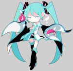  aqua_eyes aqua_hair asp@juken gloves hatsune_miku long_hair long_sleeves necktie twintails vocaloid 