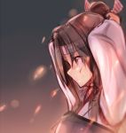  1girl brown_hair headband highres kantai_collection profile shuuichi solo zuihou_(kantai_collection) 