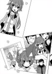  comic monochrome persona persona_4 photo_(object) sayu030b shirogane_naoto short_hair tatsumi_kanji 