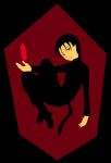  black black_hair floating homunculus philosopher&#039;s_stone red red_eyes shadow_of_destiny shadow_of_memories sitting 