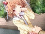  bow cg loli red_eyes redhead tears 