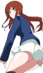  green_eyes gundam gundam_build_fighters gundam_build_fighters_try kamiki_mirai pout redhead ruuto_(sorufu) school_uniform skirt 