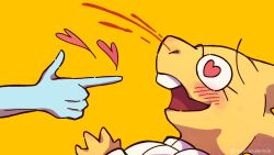  2024 2d 2girls alphys anthro artist_name blue_skin buck_teeth coat digital_media dinosaur dinosaur_girl duo female female_only glasses heart heart-shaped_eyes heart_eyes lab_coat leaning_backward lizard lizard_girl monster monster_girl multiple_girls nosebleed open_mouth pointing portrait reptile reptile_girl scalie simple_background soto_undertale teeth thumbnail_collage twitter_username undertale undyne utdr_(toby_fox) white_coat yellow_background yellow_skin 