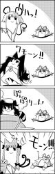  animal_ears arms_up basket bathing braid cat_ears cat_tail comic dowsing_rod futatsuiwa_mamizou gap glasses hat hat_ribbon highres imaizumi_kagerou kaenbyou_rin mob_cap monochrome mouse_ears mouse_tail multiple_tails nazrin pince-nez raccoon_ears raccoon_tail ribbon smile tail tail_wagging tani_takeshi touhou towel towel_on_head twin_braids wheelbarrow wolf_ears wolf_tail yakumo_yukari yukkuri_shiteitte_ne 