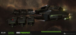  3d absurdres advanced_ship_(eve_online) brown_background clouds commentary company_logo company_name copyright_logo copyright_name covert_ops_(eve_online) dated english_commentary english_text eve_online exploration_ship_(eve_online) flying frigate_(eve_online) glowing harvesting_ship_(eve_online) highres logo maya_(medium) mining_frigate_(eve_online) no_humans official_art outdoors outer_ring_excavations_(eve_online) photoshop_(medium) realistic science_fiction space spacecraft spacecraft_turret star_(sky) starry_sky_background tech_2_ship_(eve_online) thrusters vehicle_focus vehicle_name ymir_jonsson 