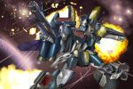  battle energy_cannon explosion gunpod i.t.o_daynamics itano_circus macross macross_frontier mecha missile ozma_lee planet realistic rocket_launcher s.m.s. science_fiction space vf-25 weapon zero_gravity 