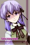  fate/stay_night fate_(series) highres matou_sakura pokkuri purple_eyes purple_hair school_uniform tears violet_eyes 