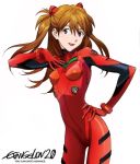  evangelion:_2.0_you_can_(not)_advance hand_on_hip long_hair neon_genesis_evangelion orange_hair plugsuit rebuild_of_evangelion redhead shikinami_asuka_langley solo souryuu_asuka_langley 