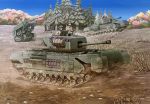  churchill_(tank) earasensha military military_vehicle scenery tagme tank vehicle 